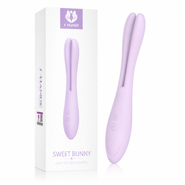 S-Hande Sweet Bunny Çift Uçlu Vibratör