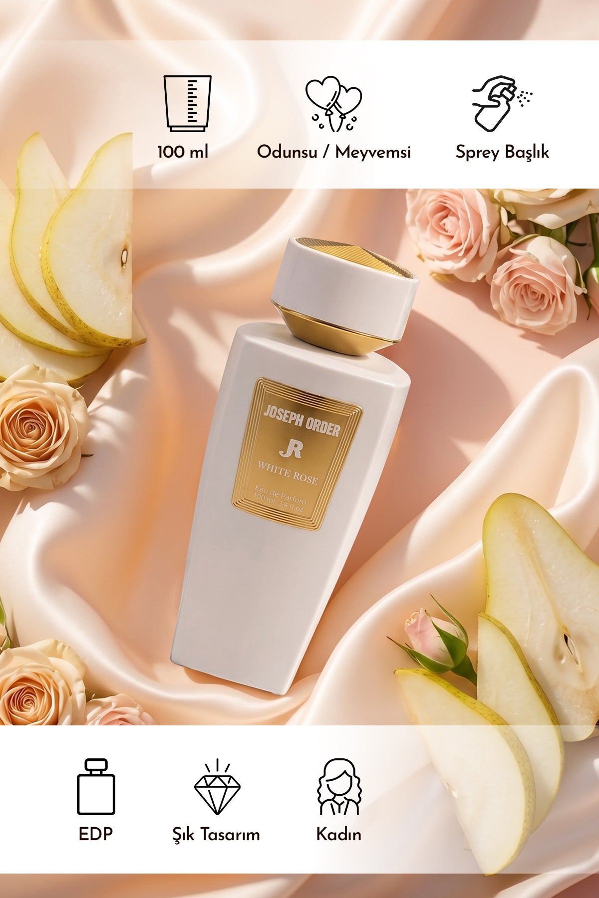 Joseph Order White Rose 100 ml kadın parfüm — 5. ürün görseli