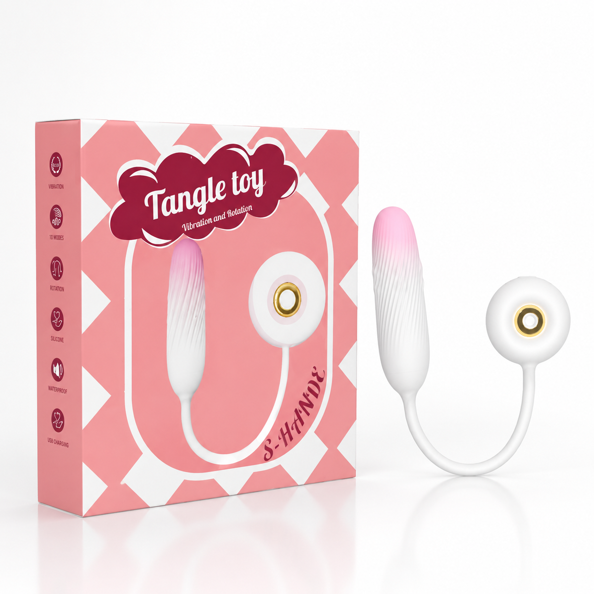 S-Hande Tangle Toy 3’ü 1 Arada Vibratör