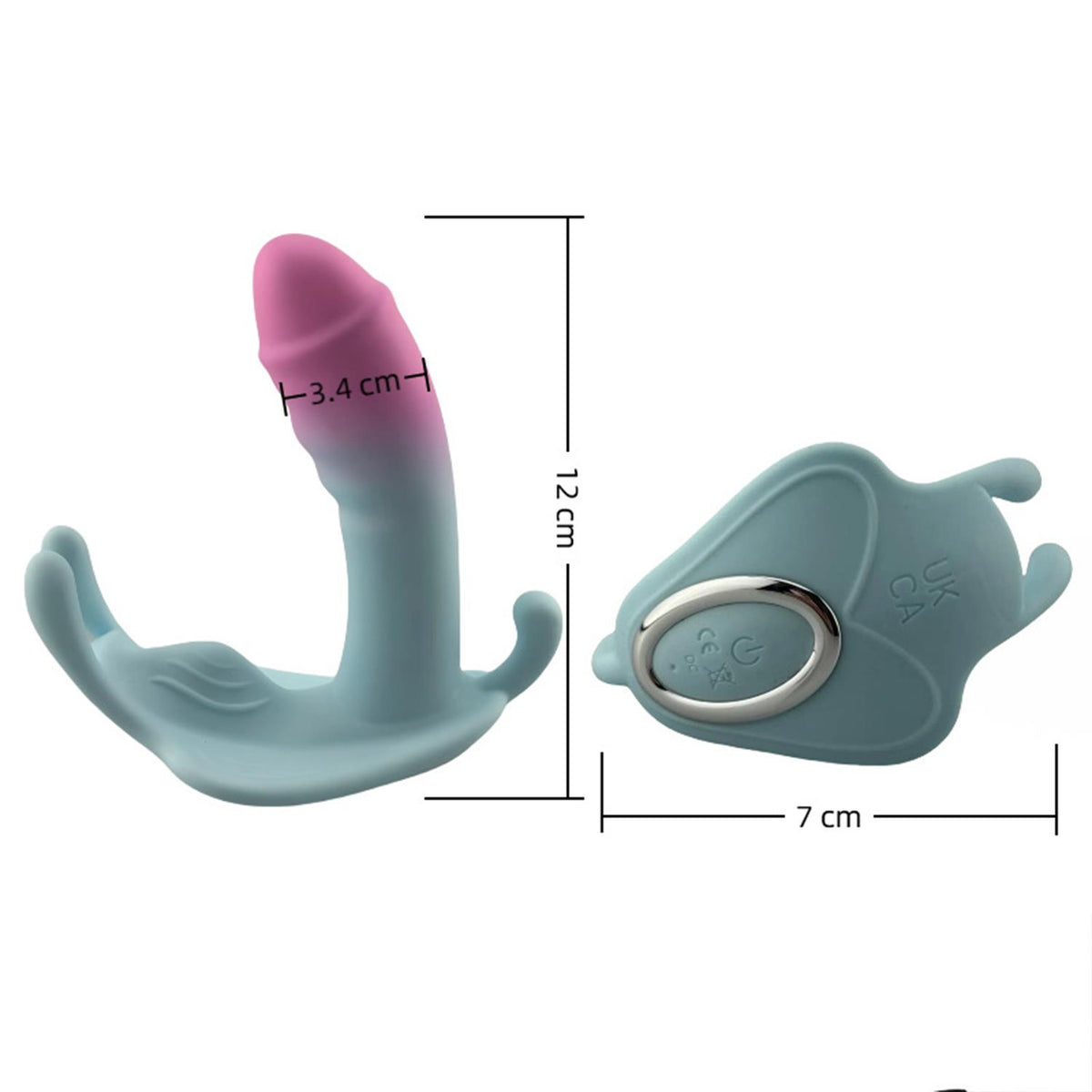 App Controlled Wearable G-Spot and Clitoral Vibrator