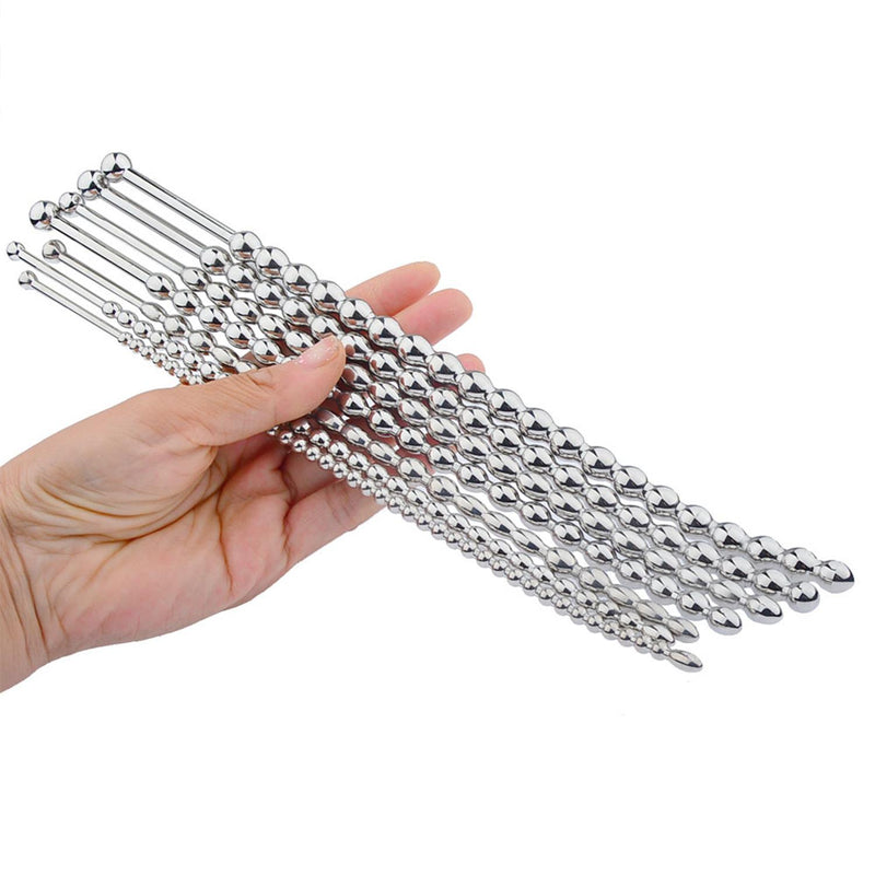 Ribbed Penis Plug 9 mm