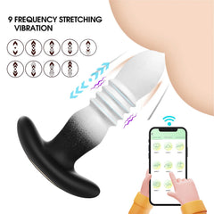 App Controlled 9 Mode Thrusting Vibrator