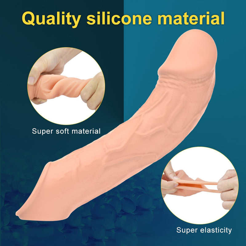Vibrating Remote Controlled Penis Sleeve