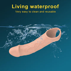 Vibrating Remote Controlled Penis Sleeve