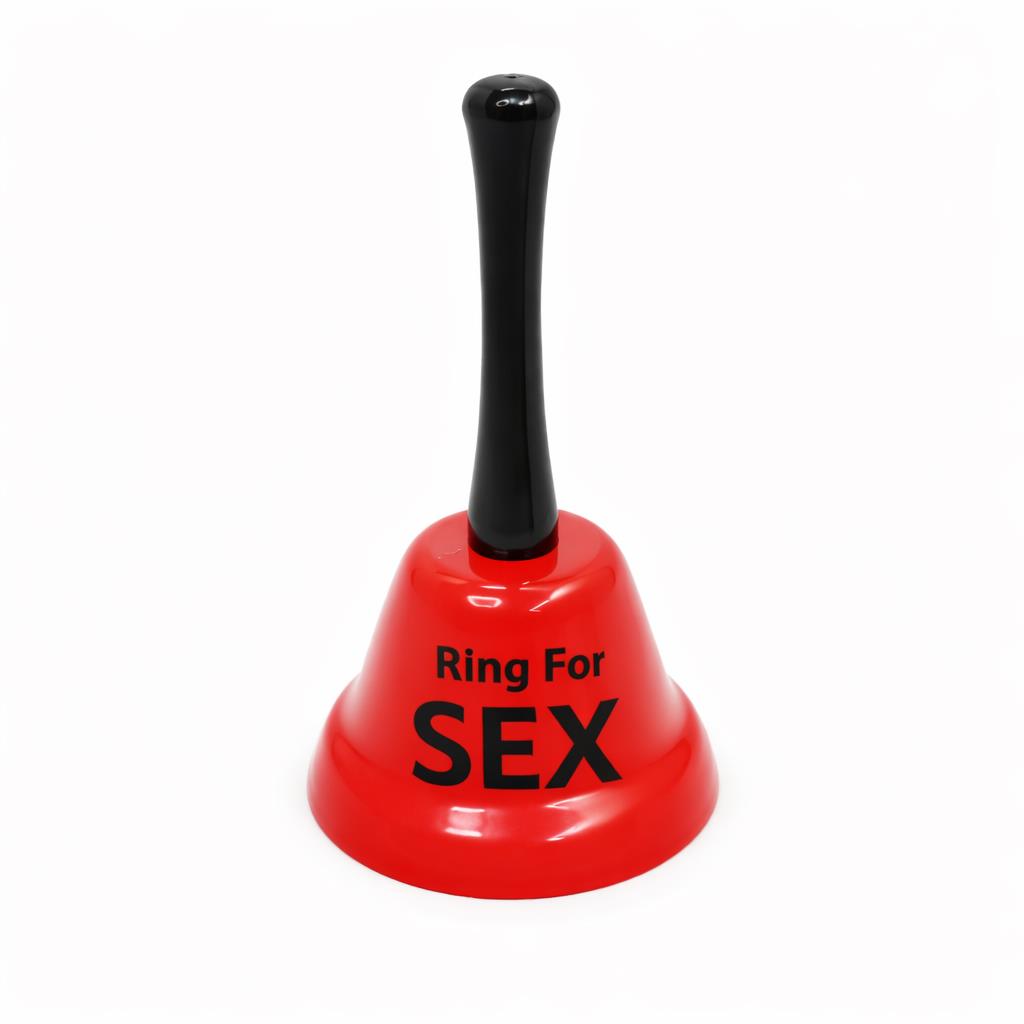 Pembe Tilki Ring For Sex Mini Hand Bell Red