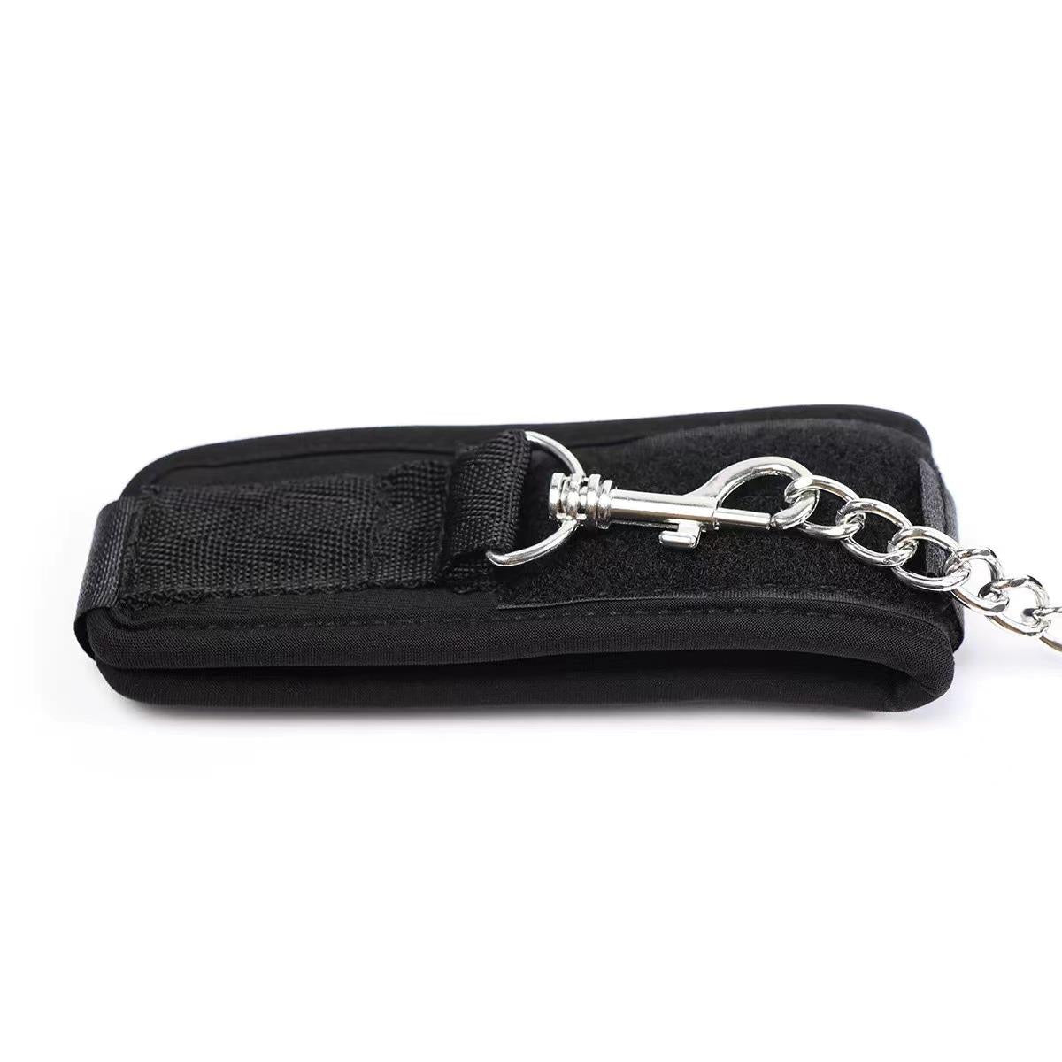 Ball Gag Hand and Ankle Restraint Set Black