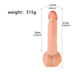 Strap-On Realistic Dildo 17 cm