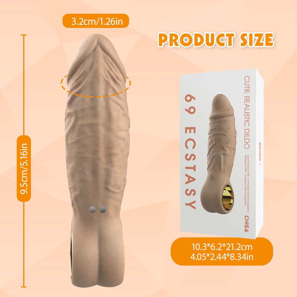 Chisa Cutie Realistic Vibrating Mini Realistic Dildo