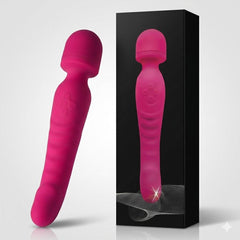 Çift Taraflı Wand Vibratör Kırmızı