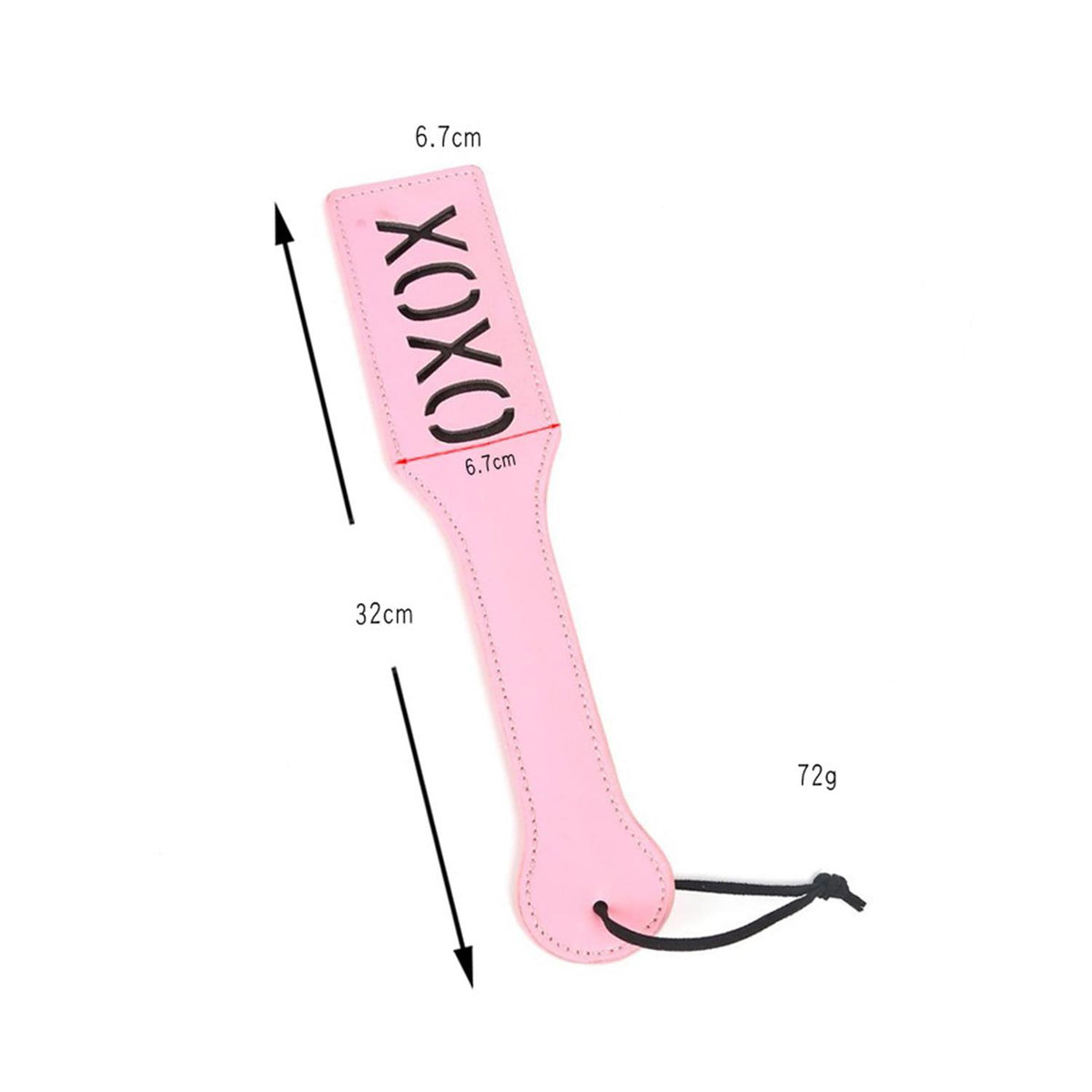 Leather Paddle Pink