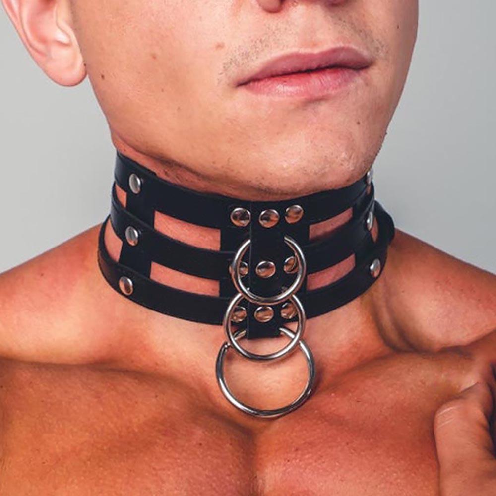 Leather Collar without Chain