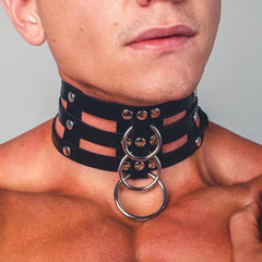 Leather Collar without Chain