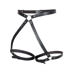 Black Adjustable Thigh and Hip Harness