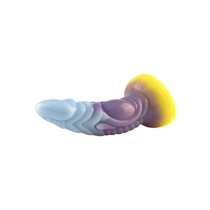 Fantasy Coloured Dragon Dildo - Soft Silicone, Ergonomic and Realistic Texture