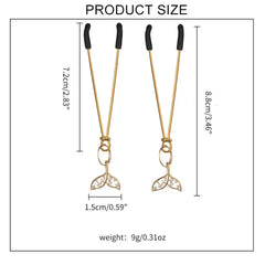 Figured Nipple Clamps