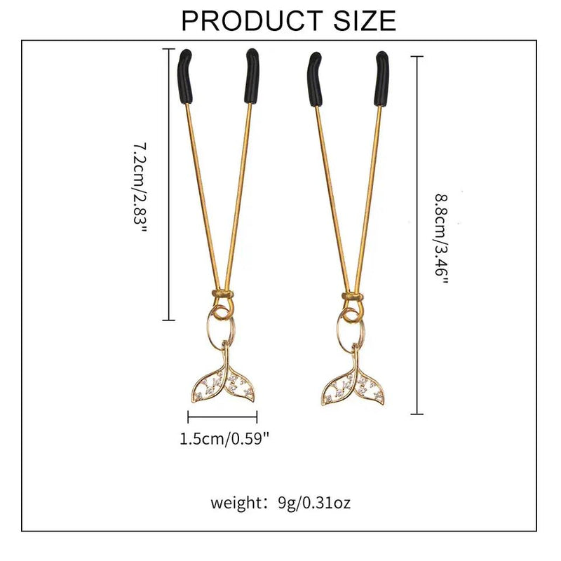 Figured Nipple Clamps