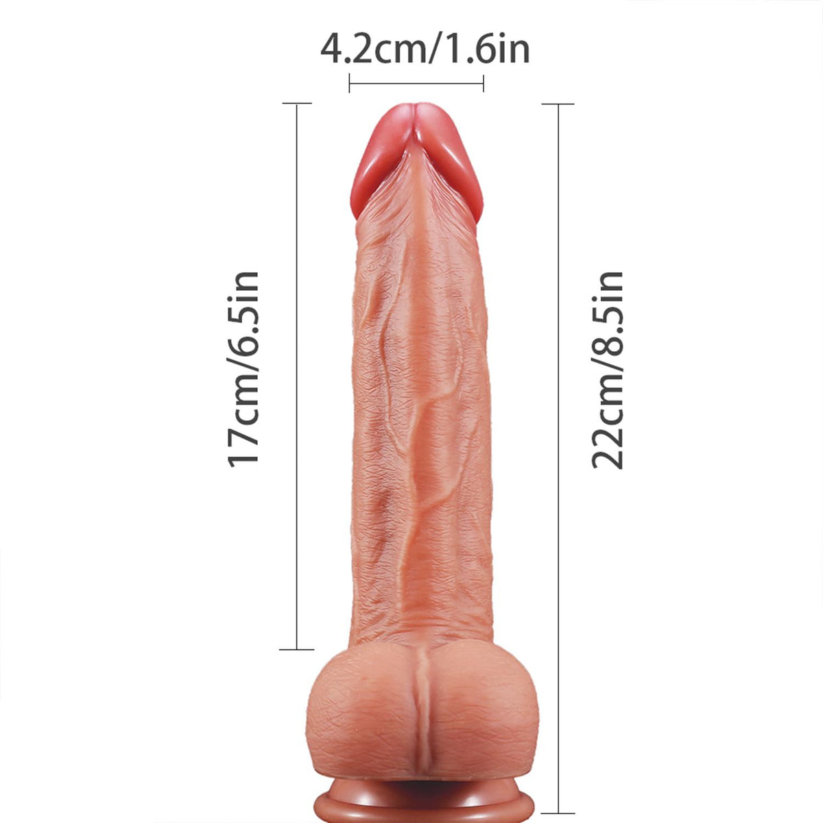 Realistic Dildo - 22 cm