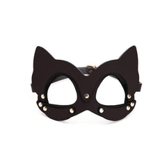 Leather Fantasy Mask Black