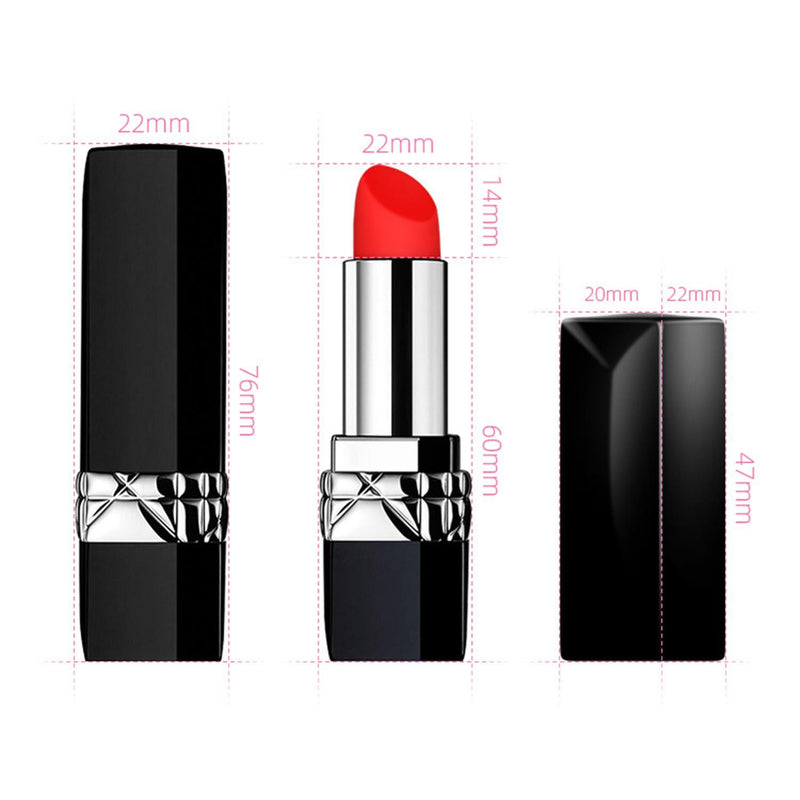 Mini Discreet Lipstick Vibrator - 10 Vibration Modes