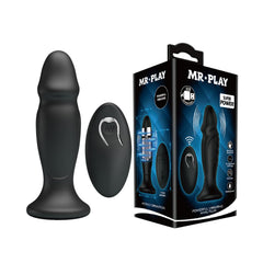 Mr Play 12 Mode Remote Controlled Rechargeable Vibrating Anal Plug