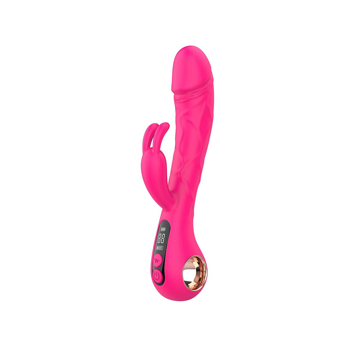 Pembe Tilki 2-in-1 Rabbit Vibrator with LCD Display