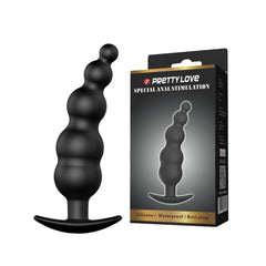 Pretty Love Beaded Graduated Jelly Anal Plug