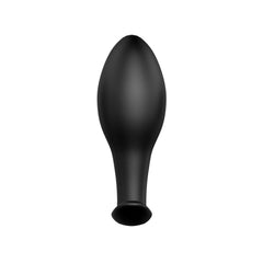 Pretty Love Black Velvet Touch Silicone Anal Plug