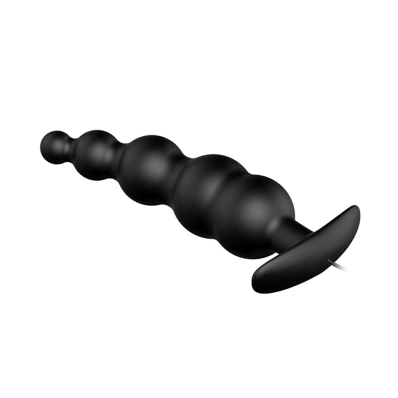 Pretty Love Vibrating Silicone Anal Plug with Wired Remote