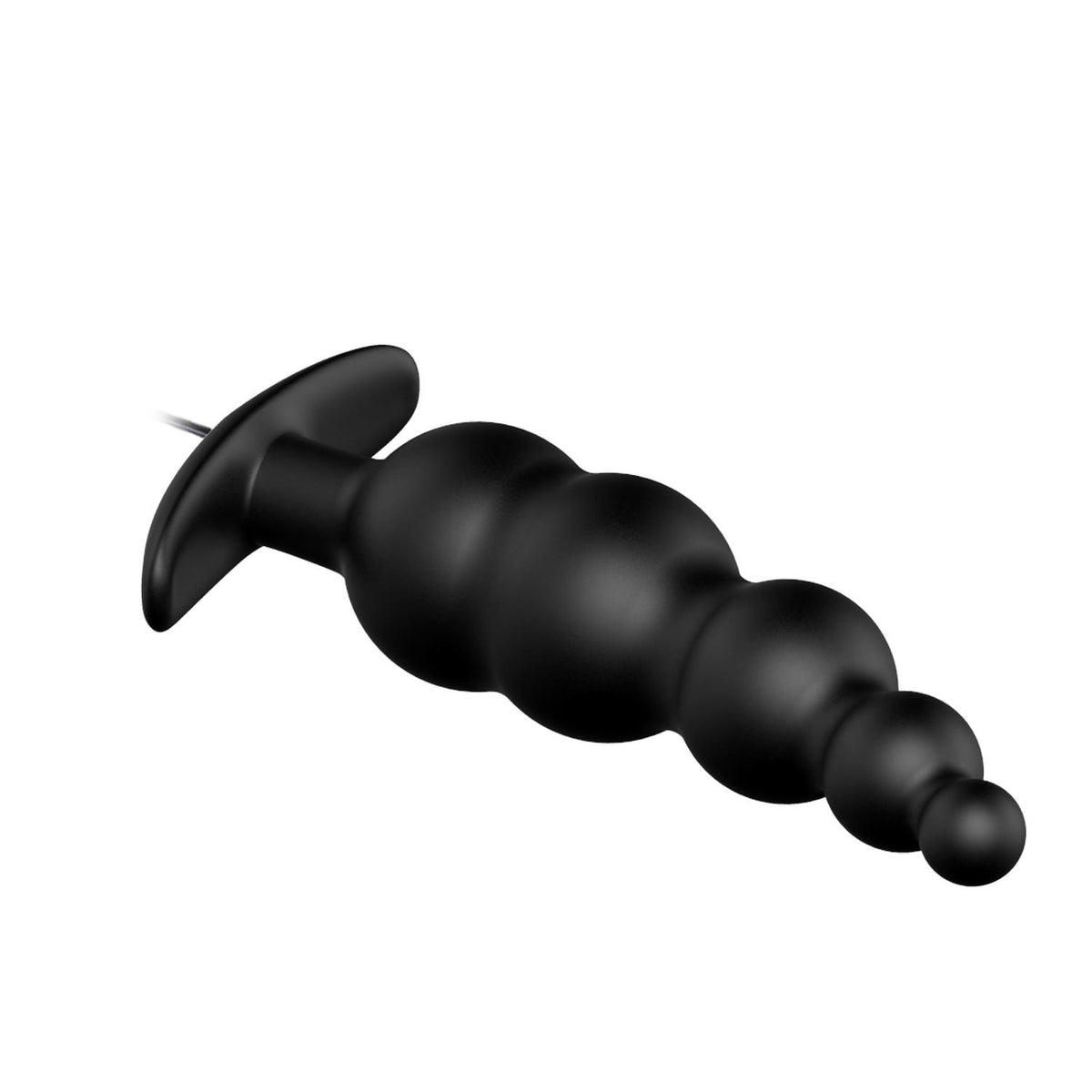 Pretty Love Vibrating Silicone Anal Plug with Wired Remote