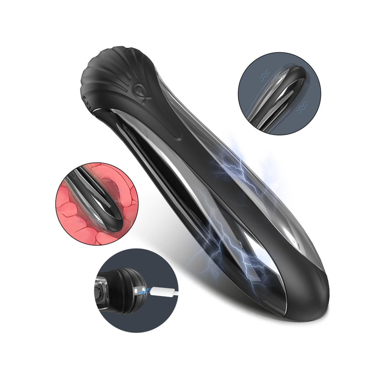 S-Hande Poison Dart Electro Shock Vibrator