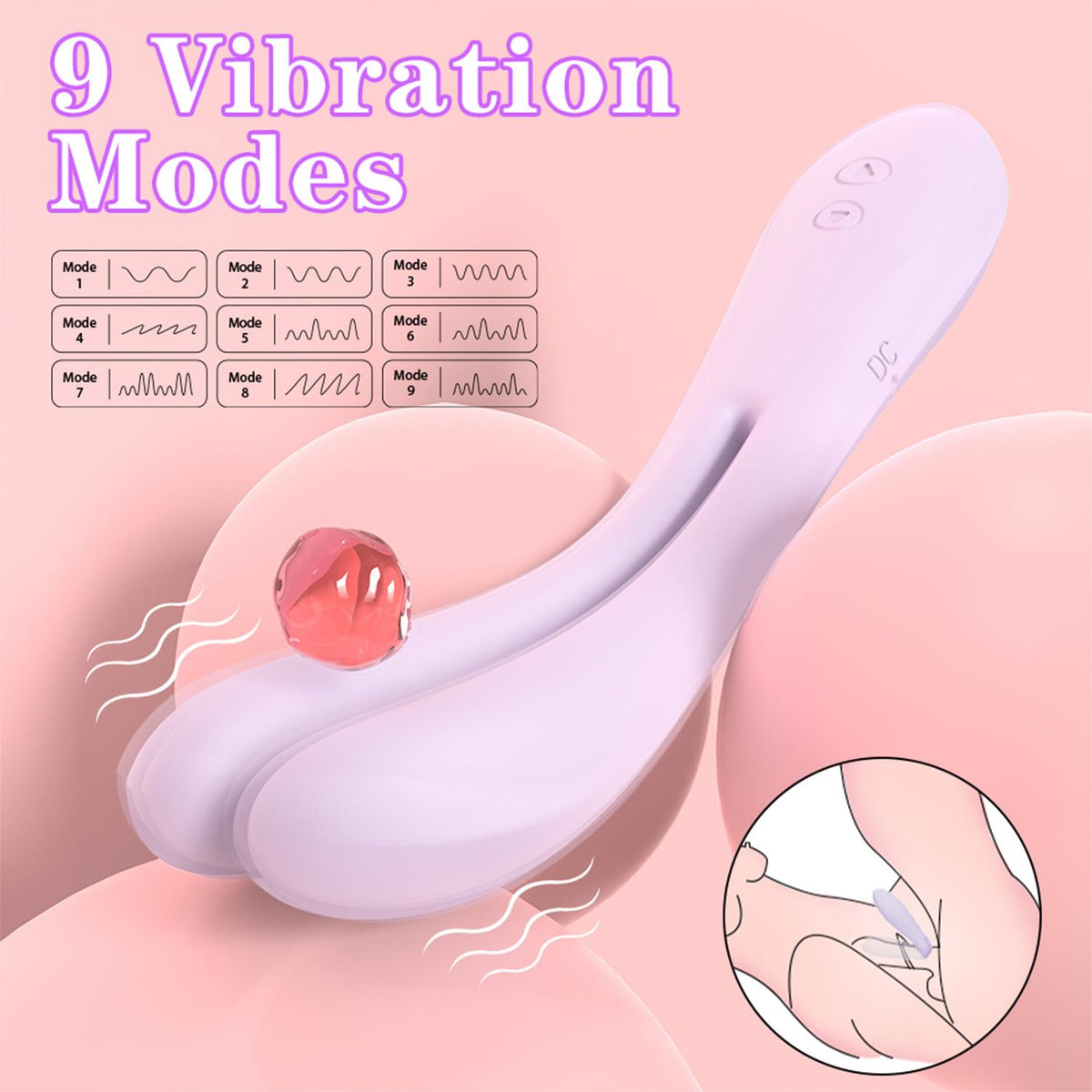 S-Hande Sweet Bunny Double Ended Vibrator
