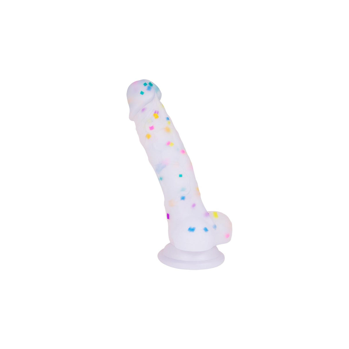Silicone Realistic Rainbow Dildo 18 cm