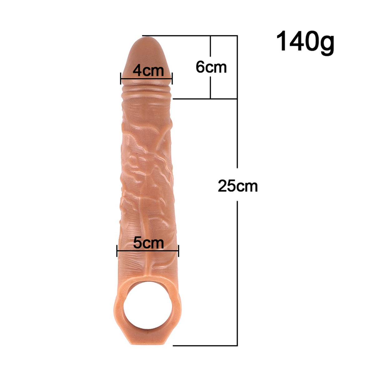 Vibrating Penis Sleeve Flesh