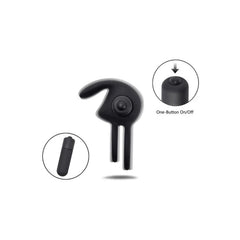 Vibrating Rabbit Cock Ring Black