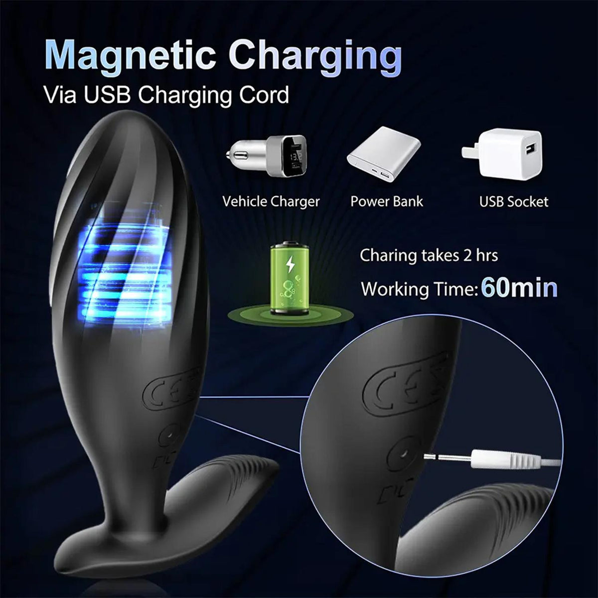 Remote Controlled Modern Vibrator