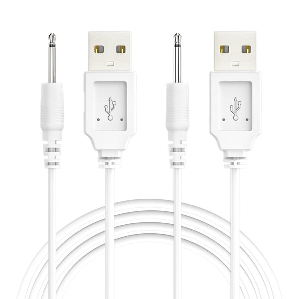 Vibratör İçin DC Uçlu USB Şarj Kablosu 30 cm