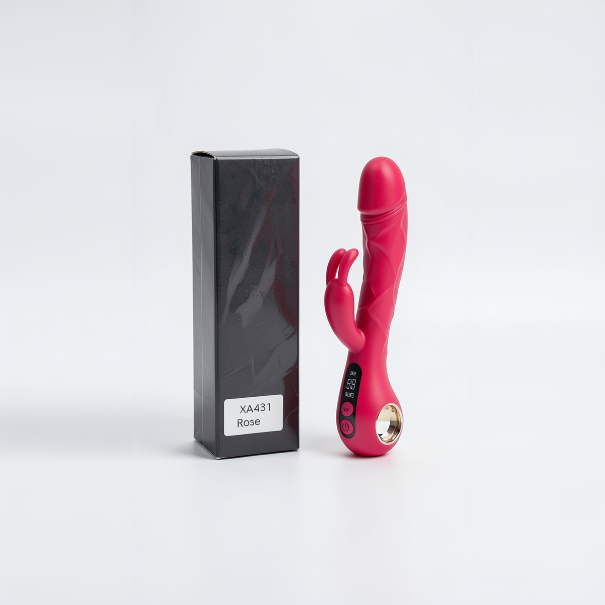 Pembe Tilki 2-in-1 Rabbit Vibrator with LCD Display