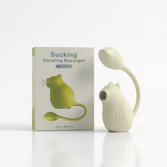 Pembe Tilki Squirrel Vibrator with Clitoral Stimulator White