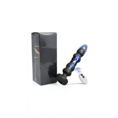 Telescopic and Vibrating Smart Anal Vibrator for Men - 10 Modes, Remote Controlled, Waterproof