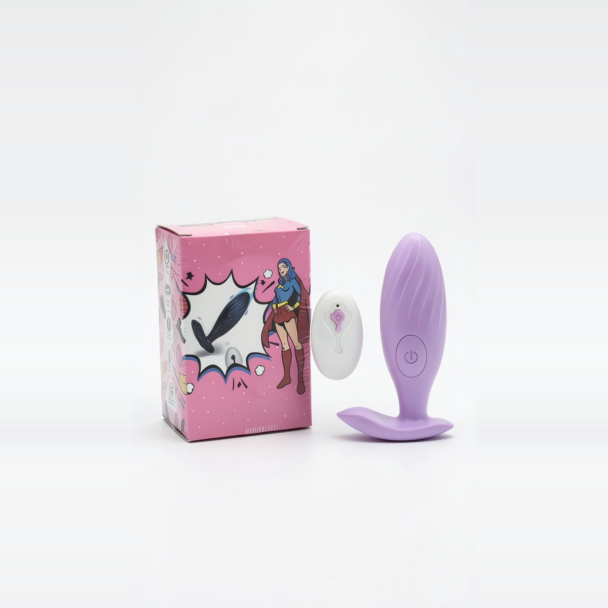 Remote Controlled Modern Vibrator Pink
